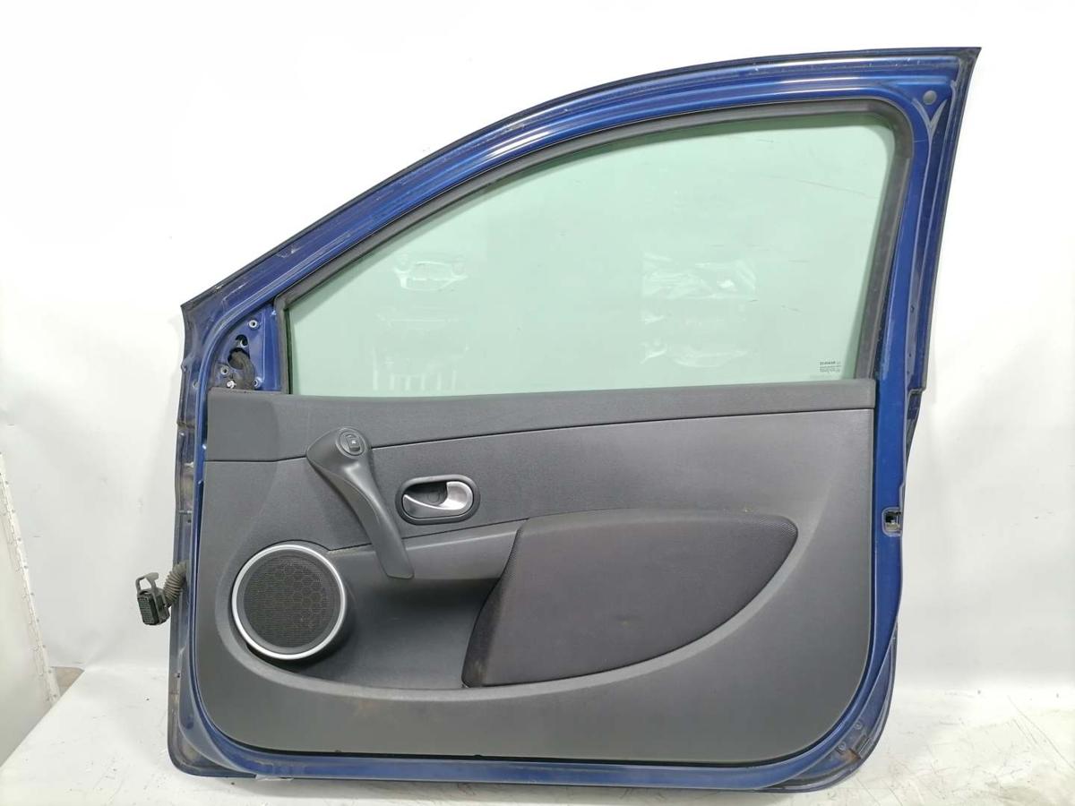 Renault Clio 3 original Tür rechts NV432 Monaco Blau 3 Türer BJ05